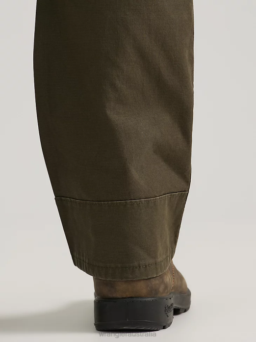 RIGGS WORKWEAR Utility Work Pant Men Wrangler RHXV666 Clothing Forest Night (3W031FN)