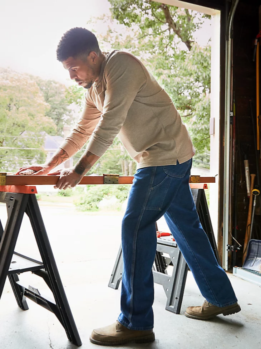 RIGGS Workwear Carpenter Men Wrangler RHXV156 Clothing Antique Indigo (3W020AI)