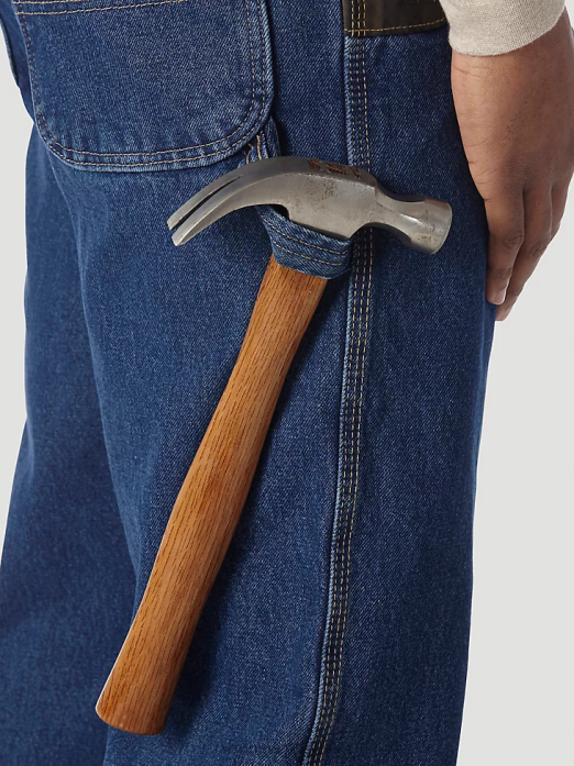 RIGGS Workwear Carpenter Men Wrangler RHXV156 Clothing Antique Indigo (3W020AI)