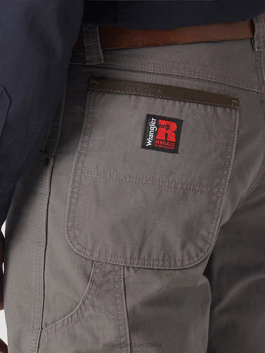 RIGGS Workwear Carpenter Pant Men Wrangler RHXV269 Clothing Slate (3W020ST)