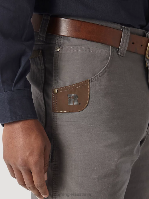 RIGGS Workwear Carpenter Pant Men Wrangler RHXV269 Clothing Slate (3W020ST)