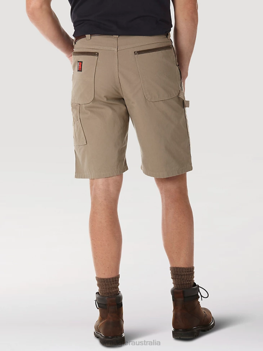 RIGGS Workwear Carpenter Short Men Wrangler RHXV544 Clothing Dark Khaki (3W320DK)