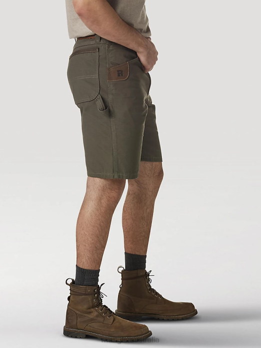 RIGGS Workwear Carpenter Short Men Wrangler RHXV545 Clothing Loden (3W320LD)