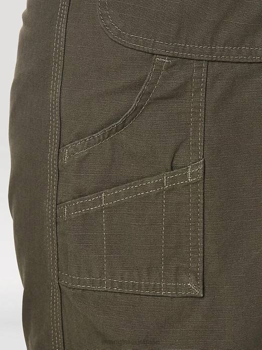 RIGGS Workwear Carpenter Short Men Wrangler RHXV545 Clothing Loden (3W320LD)