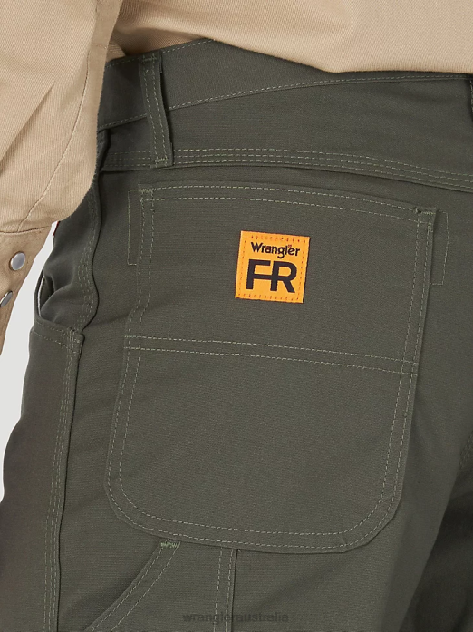 RIGGS Workwear FR Flame Resistant Carpenter Pant Men Wrangler RHXV263 Clothing Loden (FR3WACG)