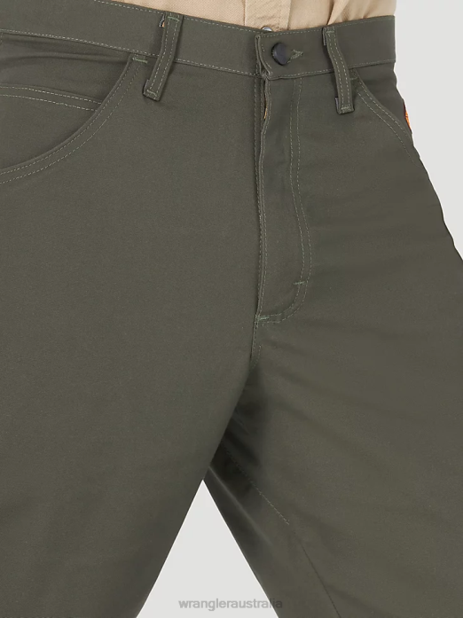 RIGGS Workwear FR Flame Resistant Carpenter Pant Men Wrangler RHXV263 Clothing Loden (FR3WACG)