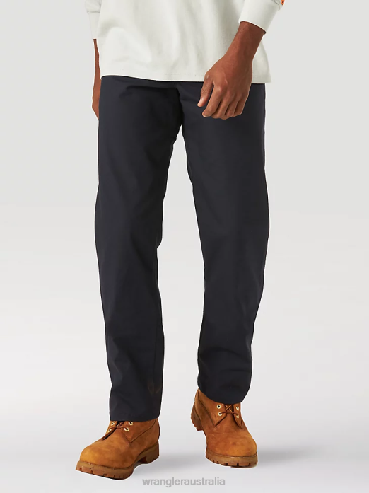 RIGGS Workwear FR Flame Resistant Carpenter Pant Men Wrangler RHXV264 Clothing Navy (FR3WACB)