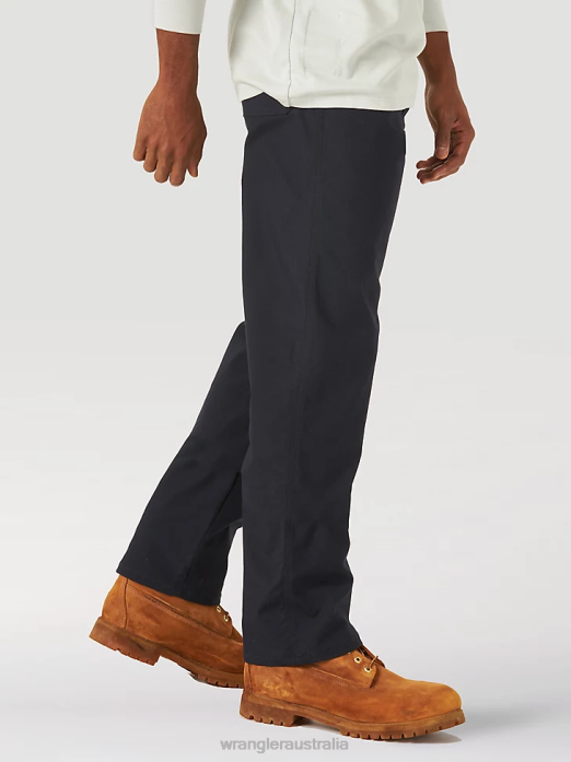 RIGGS Workwear FR Flame Resistant Carpenter Pant Men Wrangler RHXV264 Clothing Navy (FR3WACB)