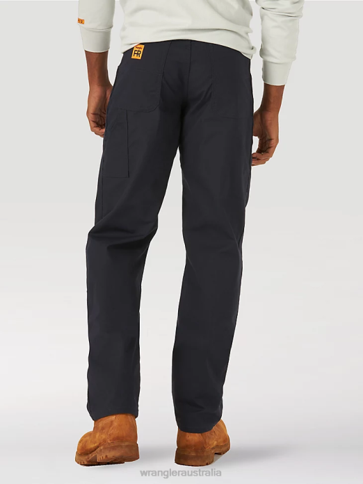 RIGGS Workwear FR Flame Resistant Carpenter Pant Men Wrangler RHXV264 Clothing Navy (FR3WACB)