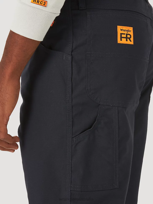 RIGGS Workwear FR Flame Resistant Carpenter Pant Men Wrangler RHXV264 Clothing Navy (FR3WACB)