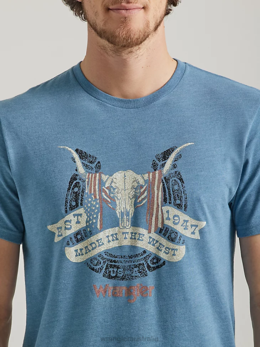 RIGGS Workwear Long Sleeve Pocket T-Shirt Men Wrangler RHXV274 Clothing Burgundy (3W710BG)