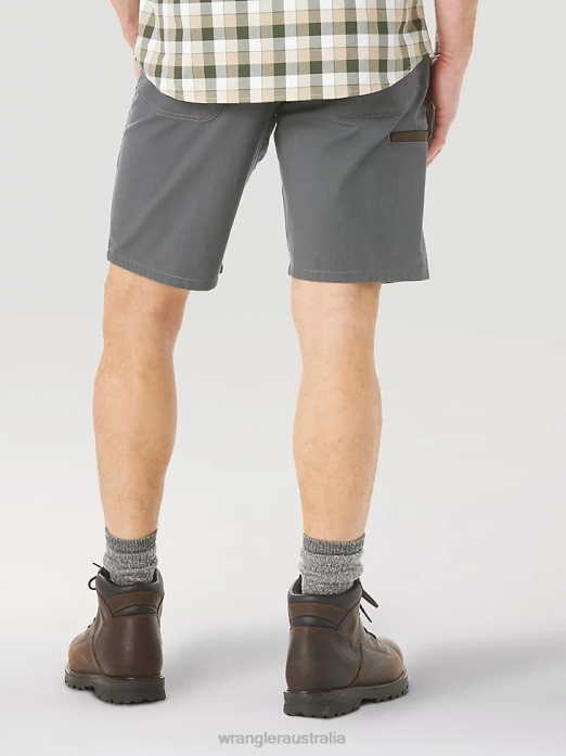 RIGGS Workwear Regular Fit Work Short Men Wrangler RHXV664 Clothing Grey (3W341GY)