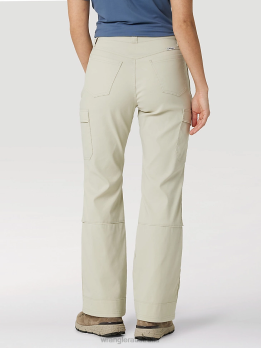RIGGS Workwear Ripstop Ranger Cargo Pant Women Wrangler RHXV820 Clothing Golden Khaki (3WF60GK)