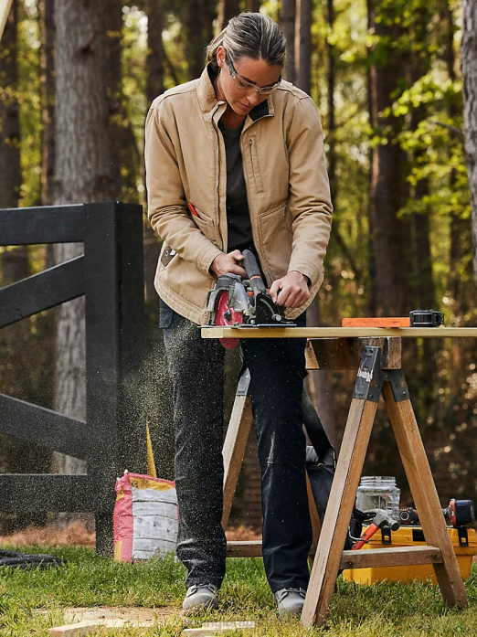 RIGGS Workwear Ripstop Ranger Cargo Pant Women Wrangler RHXV821 Clothing Black (3WF60BK)