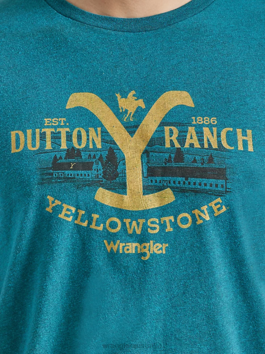 RIGGS Workwear Short Sleeve Henley Men Wrangler RHXV271 Clothing Ash Heather (3W760AH)