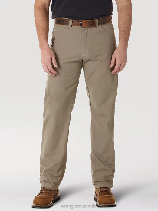 RIGGS Workwear Technician Pant Men Wrangler RHXV660 Clothing Dark Khaki (3W045DK)