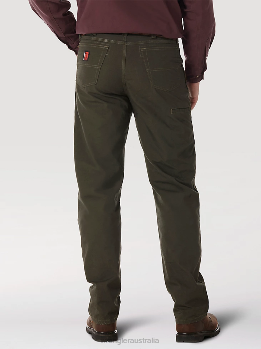 RIGGS Workwear Technician Pant Men Wrangler RHXV661 Clothing Loden (3W045LD)