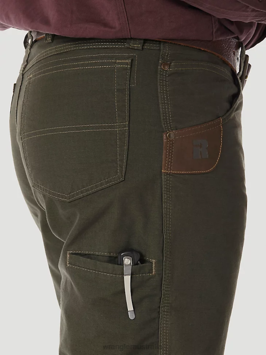 RIGGS Workwear Technician Pant Men Wrangler RHXV661 Clothing Loden (3W045LD)