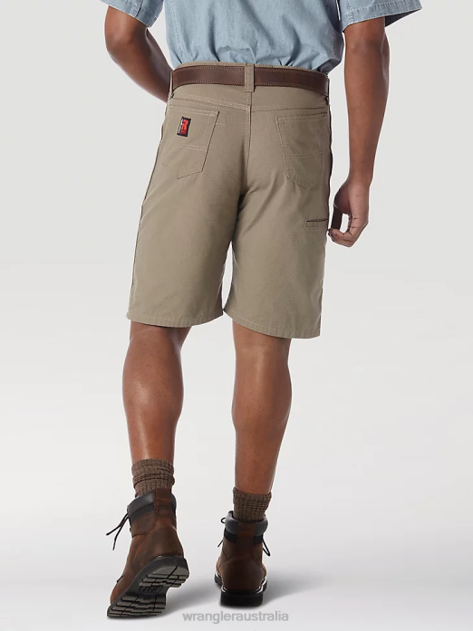 RIGGS Workwear Technician Short Men Wrangler RHXV592 Clothing Dark Khaki (3W345DK)