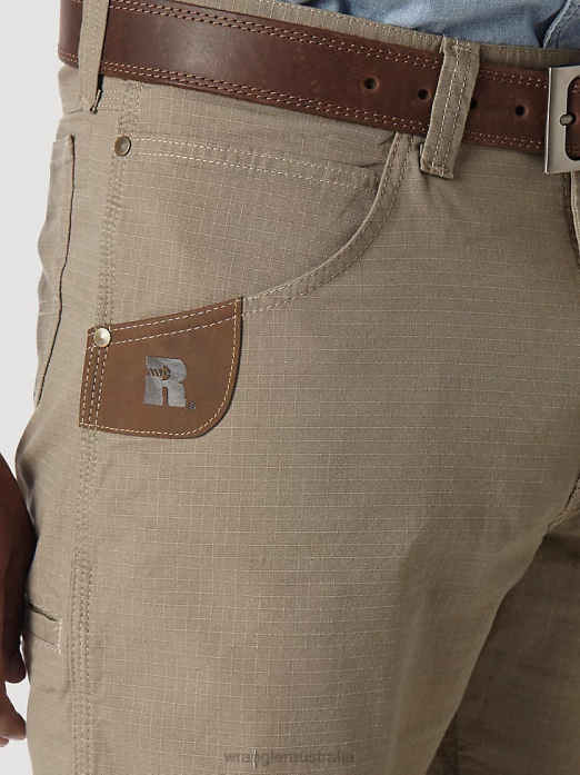 RIGGS Workwear Technician Short Men Wrangler RHXV592 Clothing Dark Khaki (3W345DK)