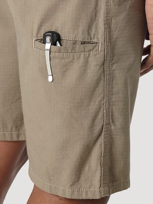 RIGGS Workwear Technician Short Men Wrangler RHXV592 Clothing Dark Khaki (3W345DK)