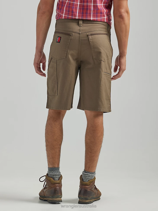 RIGGS Workwear Utility Relaxed Short Men Wrangler RHXV675 Clothing Light Brown (112325409)