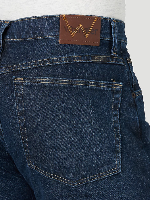 Relaxed Fit Flex Jean Men Wrangler RHXV169 Clothing Blackened Indigo (MGW15BI)