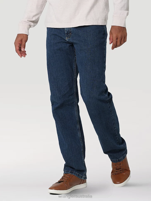 Relaxed Fit Flex Jean Men Wrangler RHXV170 Clothing CS Wash (MGW15CS)