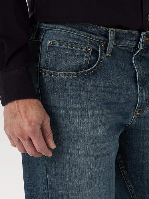 Relaxed Fit Flex Jean Men Wrangler RHXV172 Clothing Marine (MGW15MA)