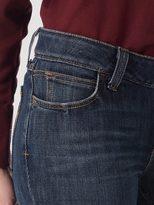 Retro Flame Resistant Mae Bootcut Work Jean Women Wrangler RHXV803 Clothing Bakersville (FRAC9BF)