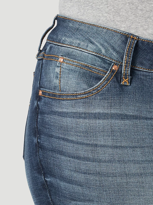 Retro Mae Jean (Plus) Women Wrangler RHXV801 Clothing MS Wash (09PWZMS)