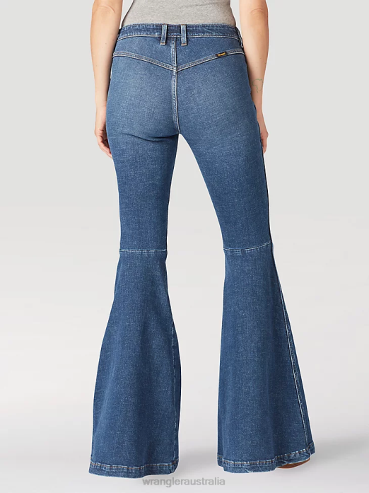 Retro Mae Jean (Plus) Women Wrangler RHXV801 Clothing MS Wash (09PWZMS)