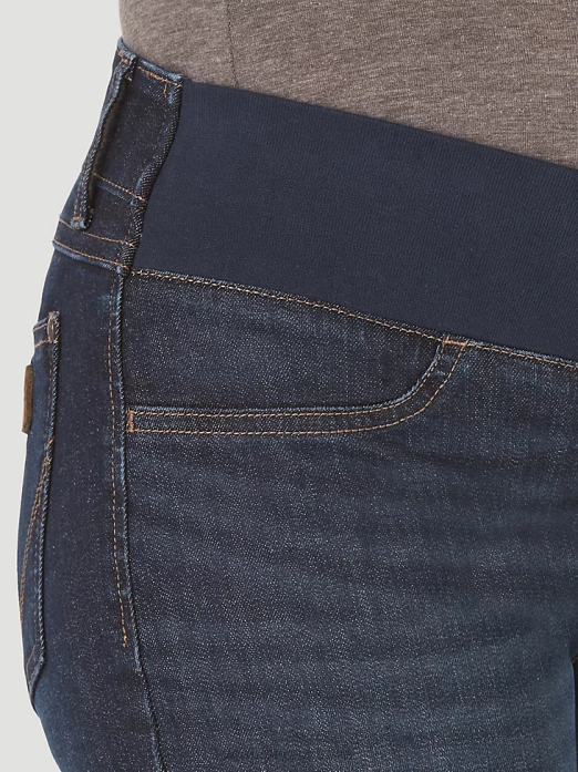 Retro Mae Maternity Jean Women Wrangler RHXV807 Clothing M Wash (09MWZM1)