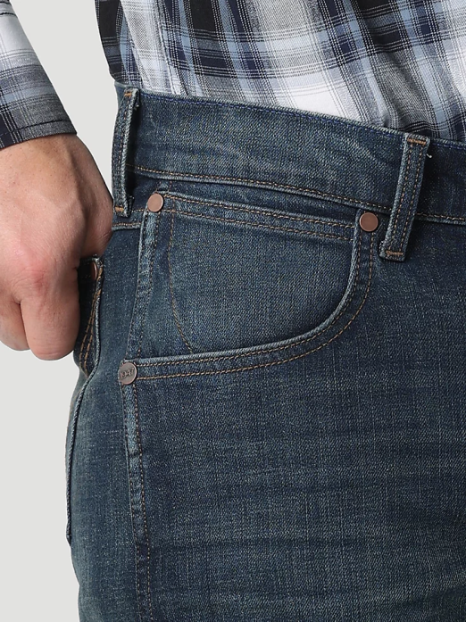 Retro Slim Fit Bootcut Jean Men Wrangler RHXV10 Clothing Timber (112323402)