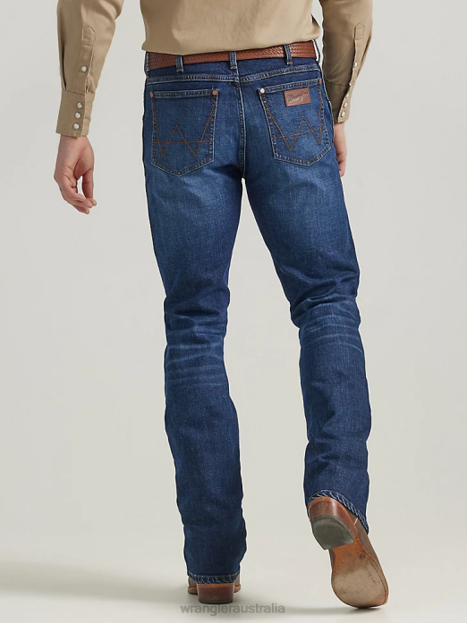 Retro Slim Fit Bootcut Jean Men Wrangler RHXV11 Clothing Holsteiner (112332505)