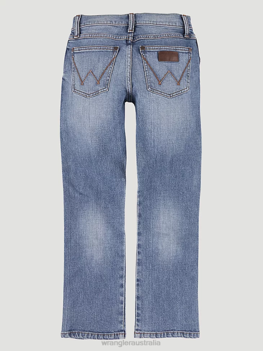 Retro Slim Straight Jean Boys Wrangler RHXV1065 Clothing Payson (112314628T)
