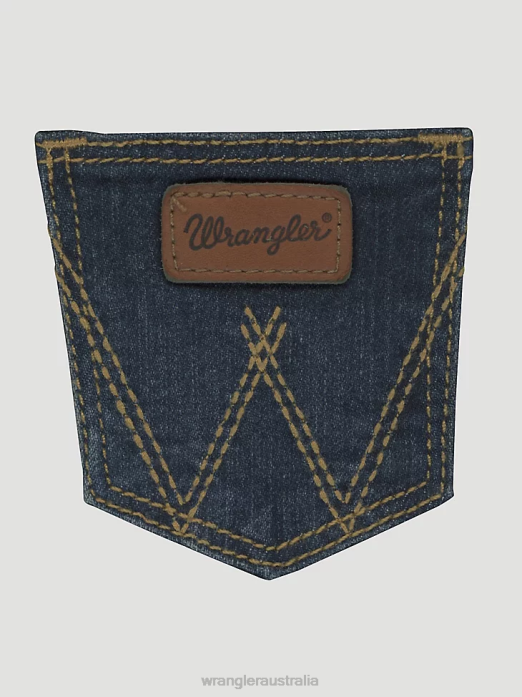 Retro Slim Straight Jean Boys Wrangler RHXV945 Clothing Bozeman (88BWZBZ)