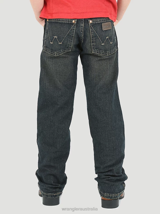 Retro Straight Fit Jean Boys Wrangler RHXV1000 Clothing Rolling River (BRT30RR)
