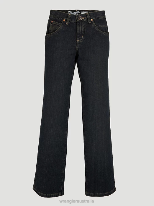 Retro Straight Fit Jean Boys Wrangler RHXV1000 Clothing Rolling River (BRT30RR)
