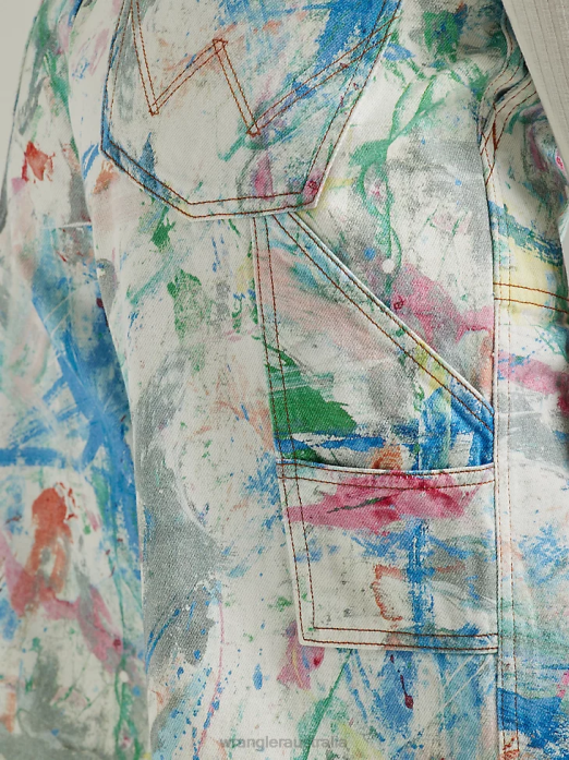 Reworked Short Women Wrangler RHXV822 Clothing Light Stone (WBRWSLS)