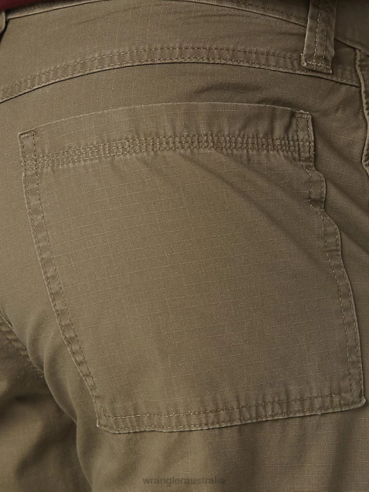 Ripstop Cargo Pant Men Wrangler RHXV236 Clothing Barley (70L3WML)