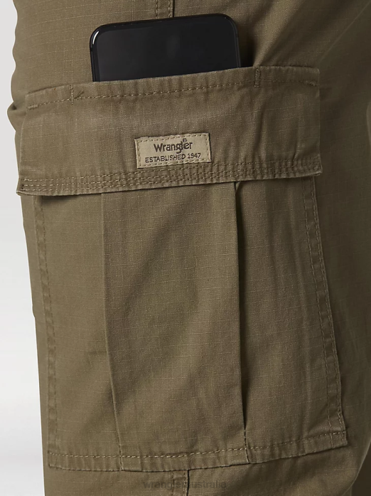 Ripstop Cargo Pant Men Wrangler RHXV236 Clothing Barley (70L3WML)