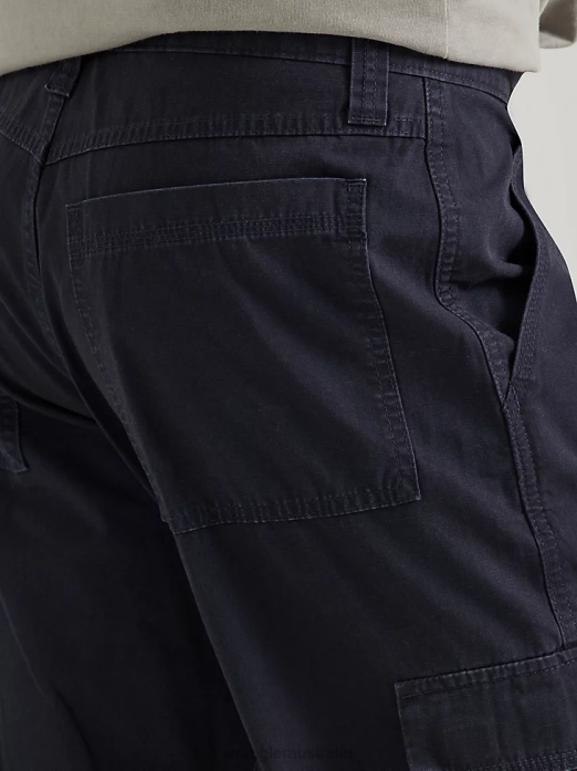 Ripstop Cargo Pant Men Wrangler RHXV237 Clothing Navy (70L3WNV)