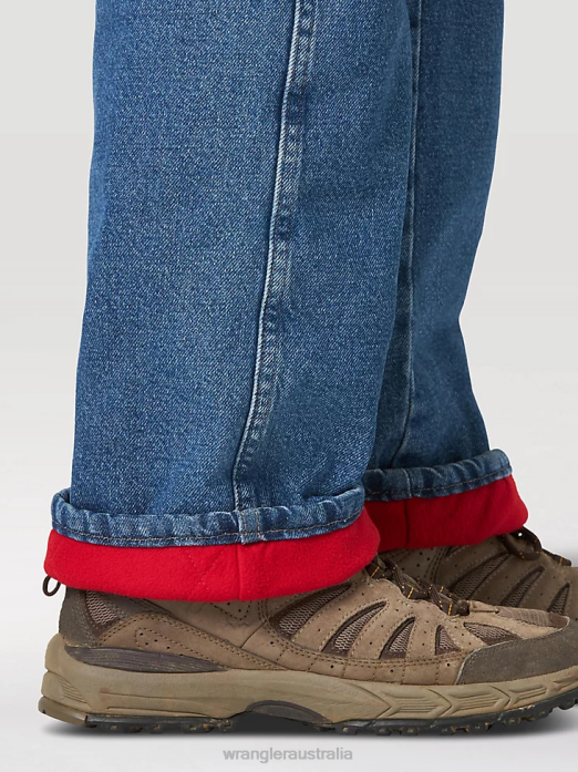 Rugged Wear Thermal Jean Men Wrangler RHXV196 Clothing Stonewashed (33213SW)