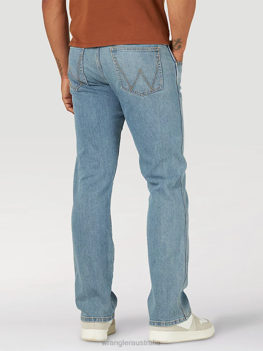 Slim Fit Bootcut Jeans Men Wrangler RHXV184 Clothing Miles (112315332)