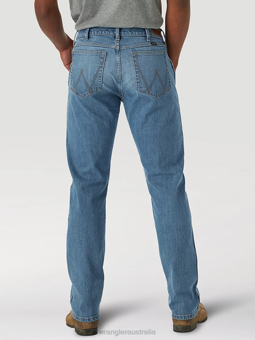 Slim Straight Jean Men Wrangler RHXV179 Clothing Drake (MGW88DK)