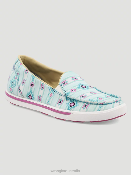 Southwestern Print Low Top Sneaker Women Wrangler RHXV930 Footwear Multi (112318571)