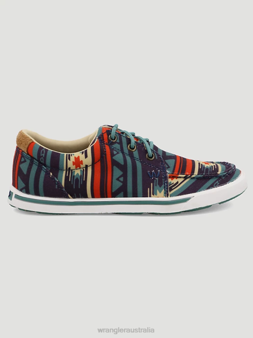 Southwestern Print Low Top Sneaker Women Wrangler RHXV930 Footwear Multi (112318571)