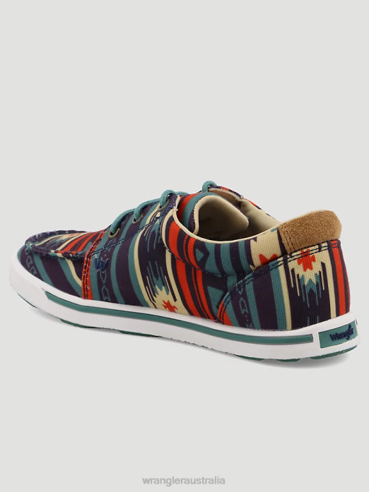 Southwestern Print Low Top Sneaker Women Wrangler RHXV930 Footwear Multi (112318571)