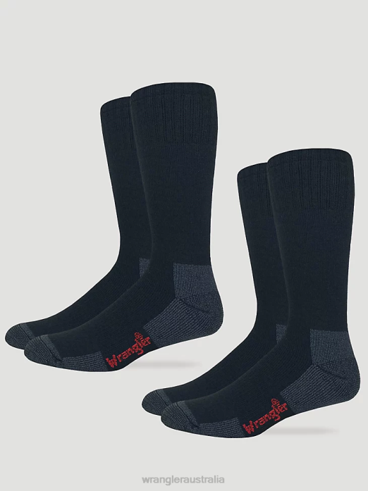 Steel Toe Ultra-Dri Socks (2-pack) Men Wrangler RHXV695 Accessories Grey (112351416)